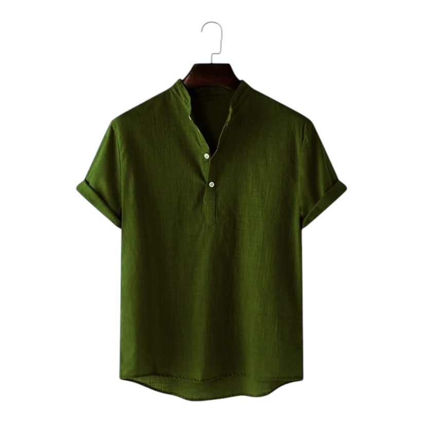 Olive Colour Half Sleeve Katua