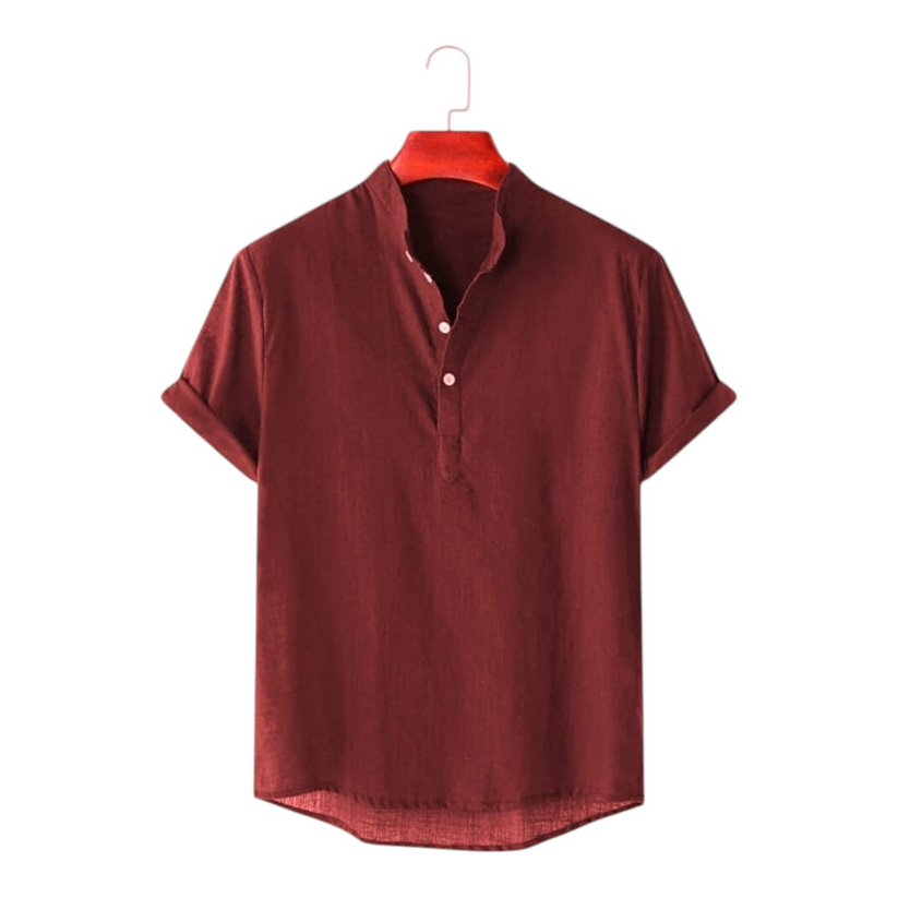 Maroon Colour Half Sleeve Katua