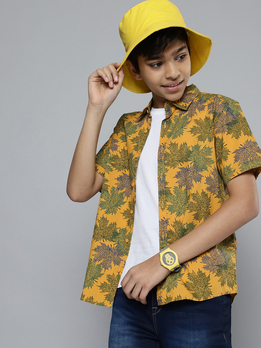 Kids Short sleeves Printed Shirt