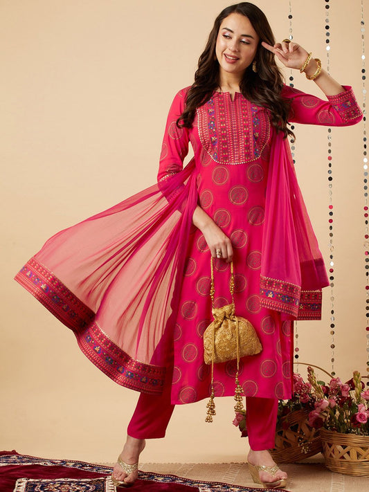 3PC Lawn Printed Suit SBD-407