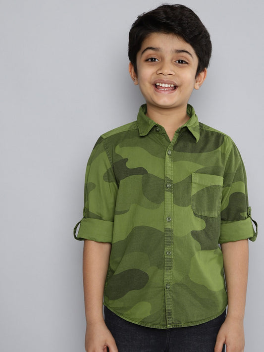 Kids Short sleeves Printed Shirt