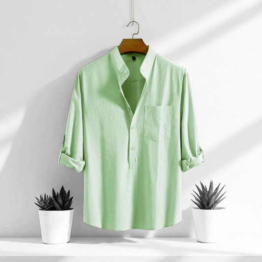 Lemon Colour Premium Cotton Full Sleeve Katua