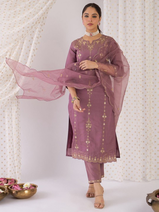 3PC Lawn Printed Suit SBD-407